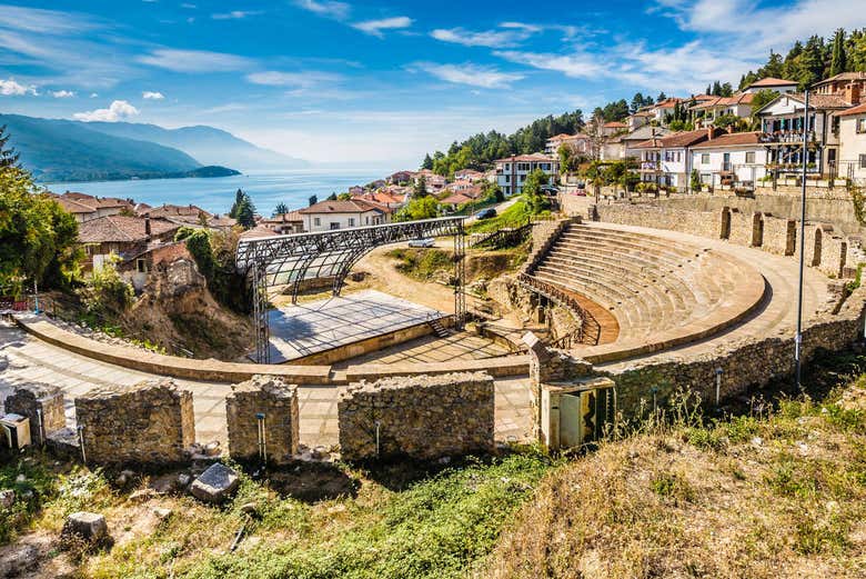 Anfiteatro romano de Ohrid
