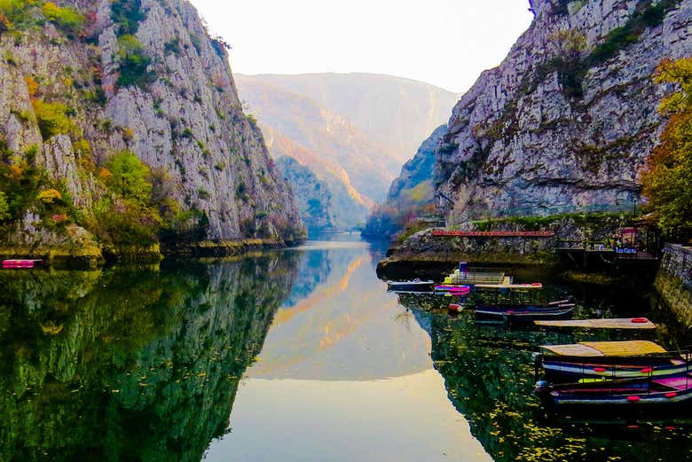 Vistas del Cañón de Matka