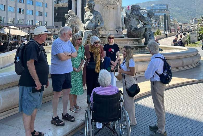 Conhecendo o centro de Skopje
