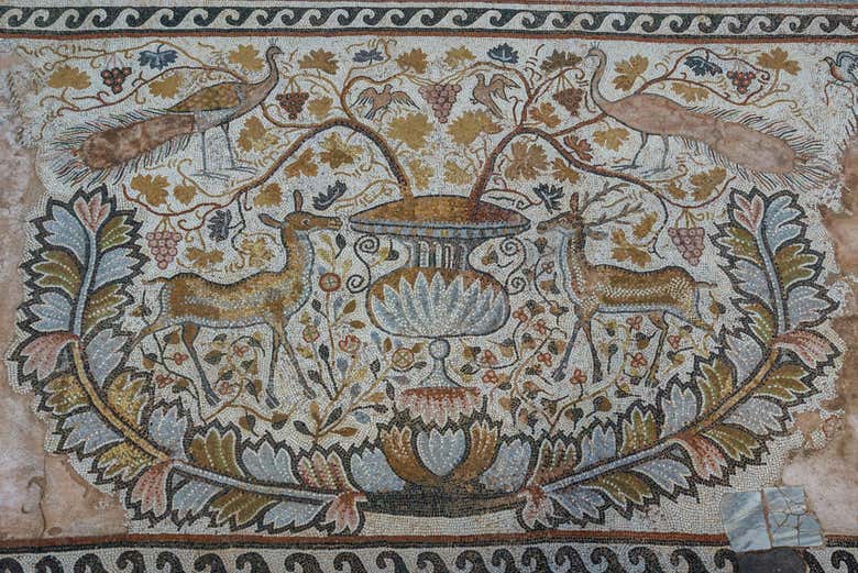 Uno de los mosaicos de Heraclea