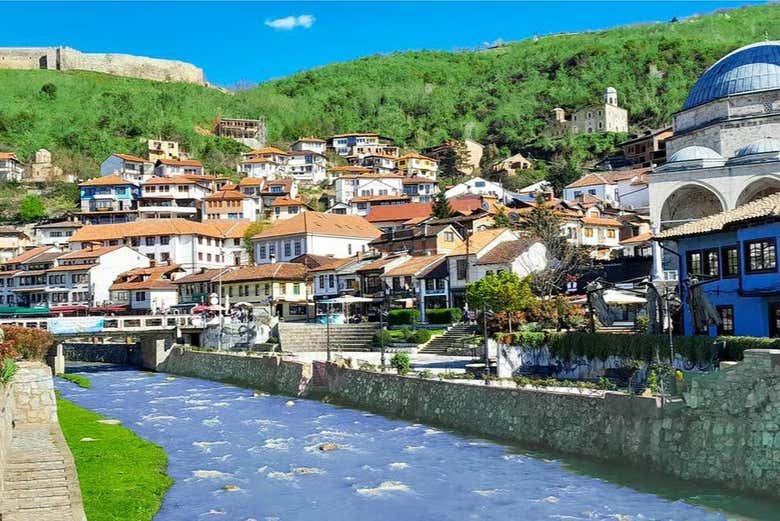 As casas históricas em Prizren