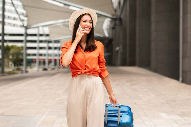 Llegando al aeropuerto de Skopje