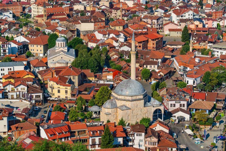 Vista aérea de Prizren