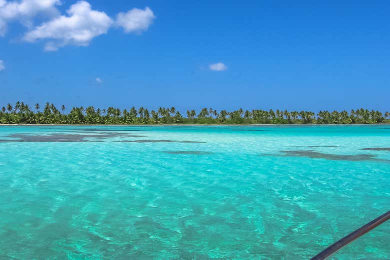 Coast of Canto de la Playa, in southeast Saona
