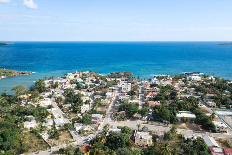 Vista aérea de Boca de Yuma