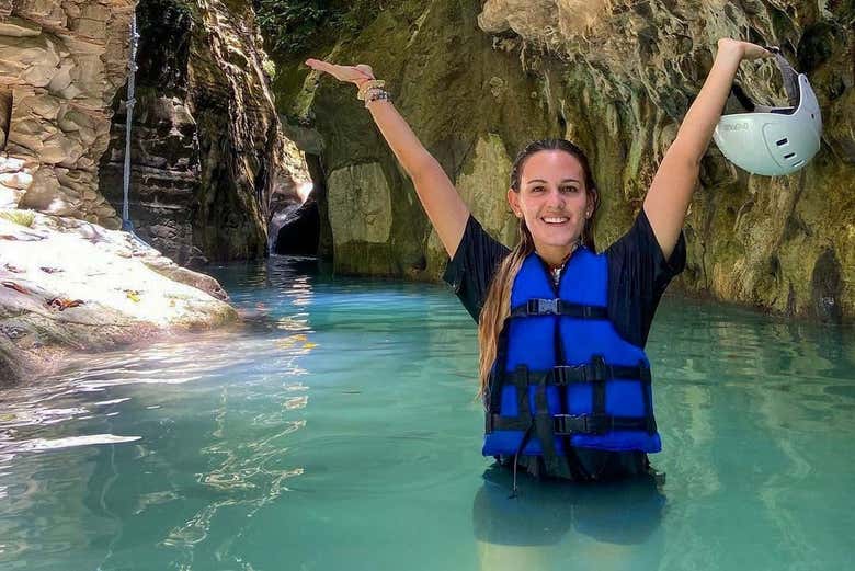 Divertimento ai Charcos di Damajagua