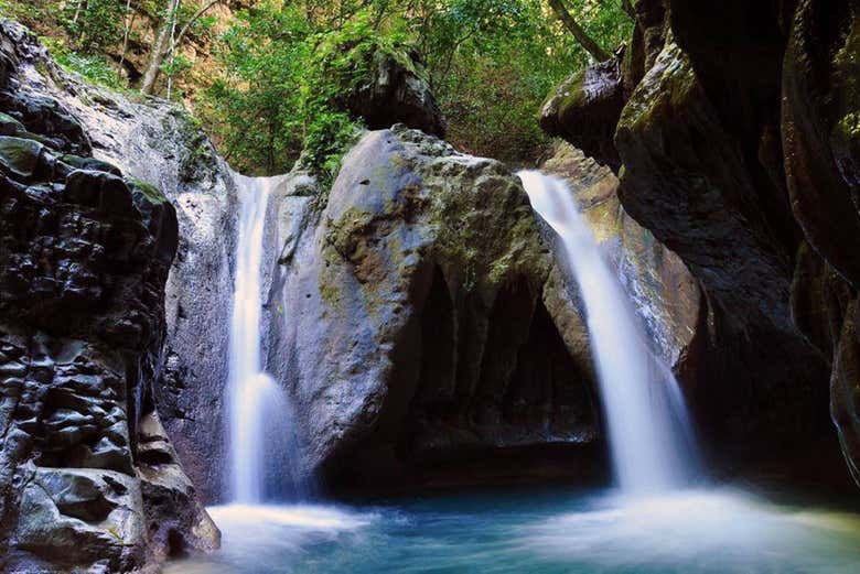 Uno de los 27 Charcos de Damajagua