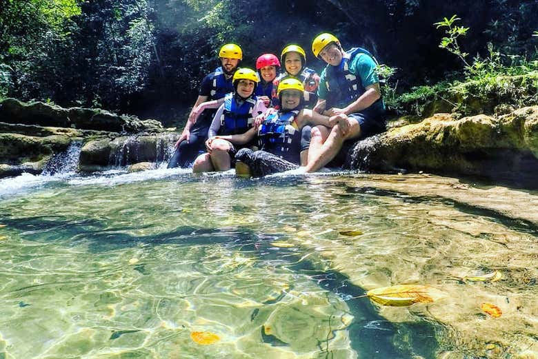 Desfrutando de uma aventura pelos cânions