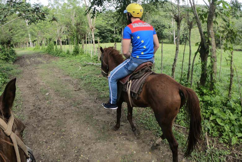 Passeggiata a cavallo a Jamao al Norte