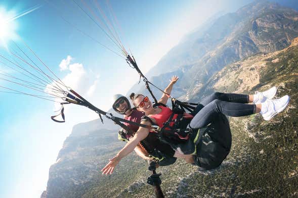 Voo de parapente por Jarabacoa