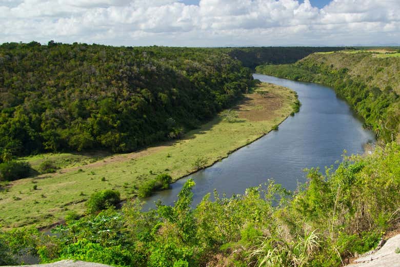 Panorámica del río Chavón