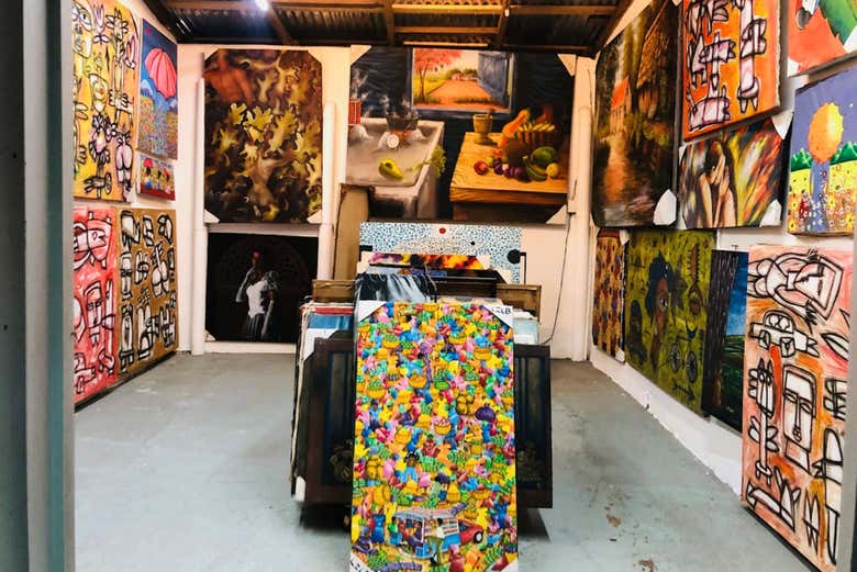 Dipinti colorati a La Romana