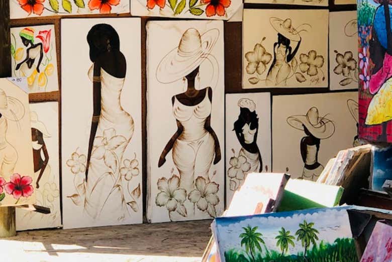 Tradicionales pinturas dominicanas