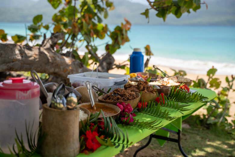 Enjoy a delicious Dominican meal
