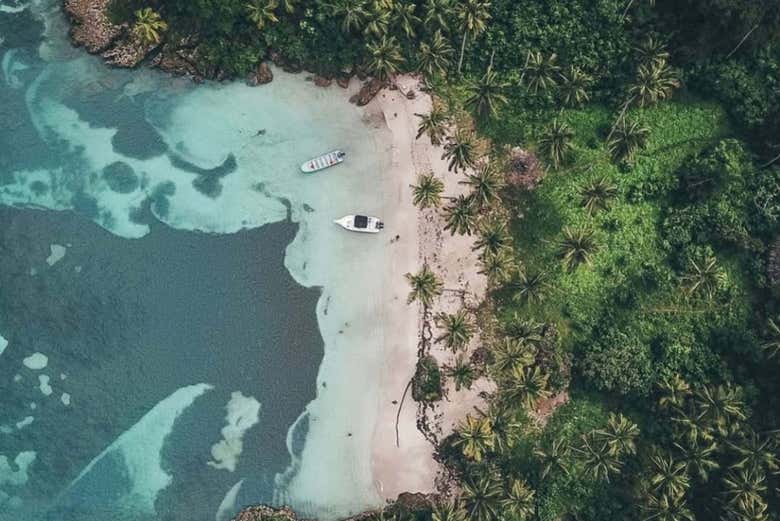 Litoral da playa Madama
