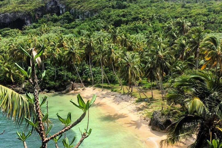 Playa Madama es uno de los paraísos de Samaná