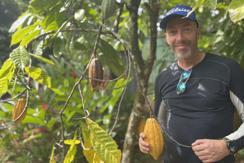 Visita a una piantagione di cacao a Samaná