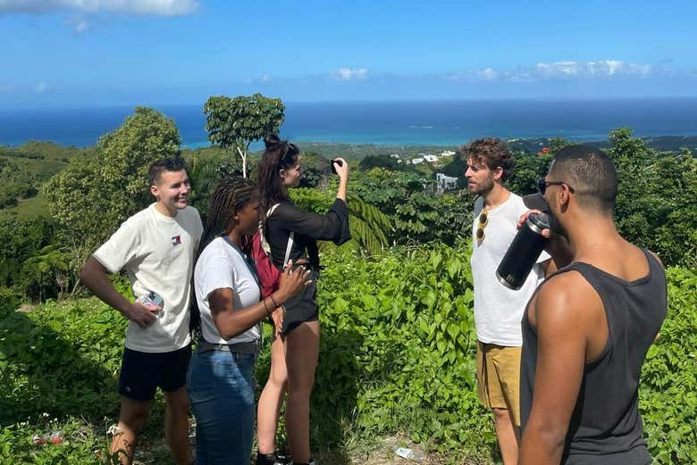 Contemplando i paesaggi di Samaná