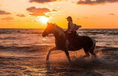 Passeggiata a cavallo sulla spiaggia di El Limón