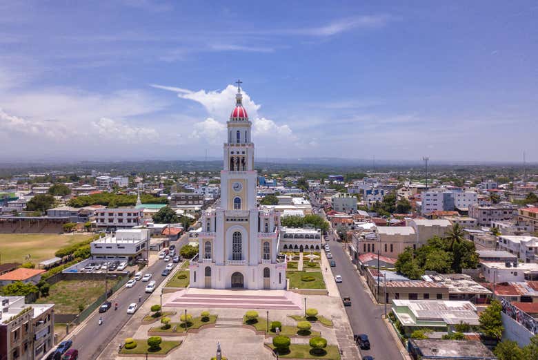 Panorámica de la iglesia Sagrado Corazón de Jesús