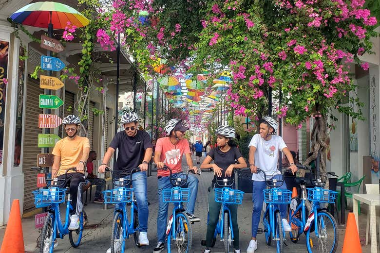 Calle de las Sombrillas a Puerto Plata