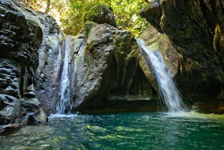 Le cascate dei Charcos di Damajagua