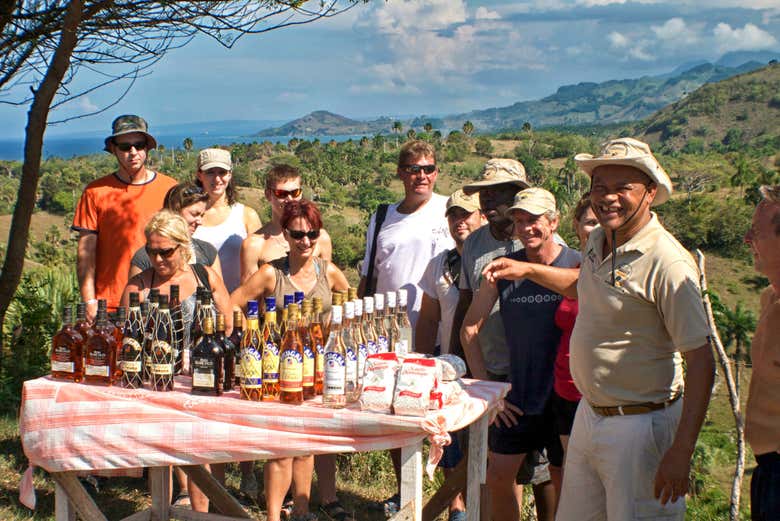 Degustación de licores dominicanos