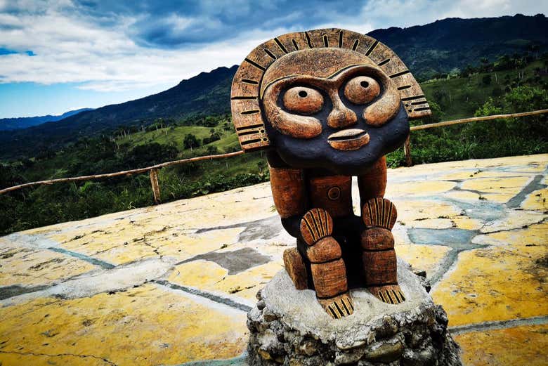 A Taino deity statue