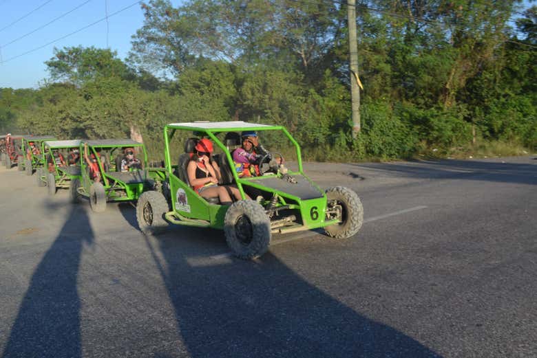 Todo listo para el recorrido