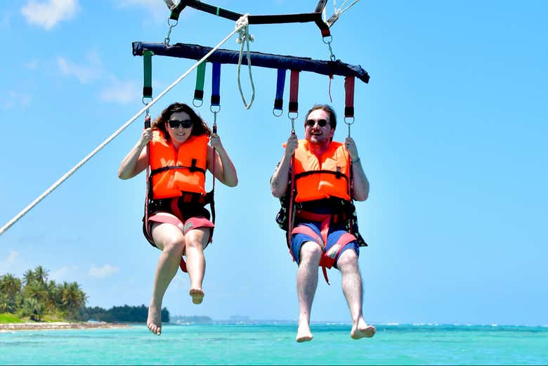Veréis las cristalinas aguas de Puerto Plata desde las alturas 