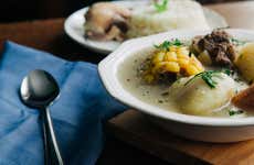 Aula de culinária dominicana