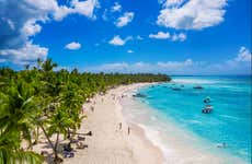 Excursão à ilha Saona de catamarã