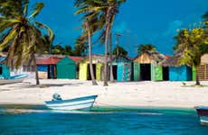 Day Trip to Saona Island with Glass-Water Boat