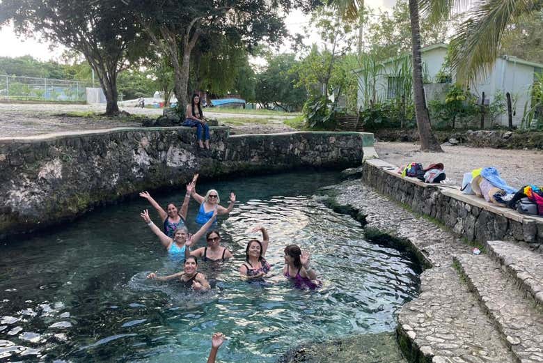 Podremos bañarnos en los Siete Manantiales de Bayahíbe