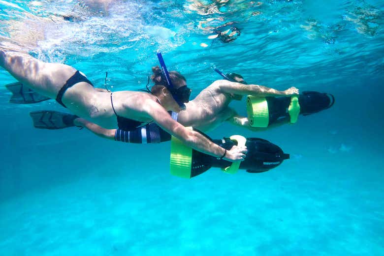 Buceo por el mar Caribe