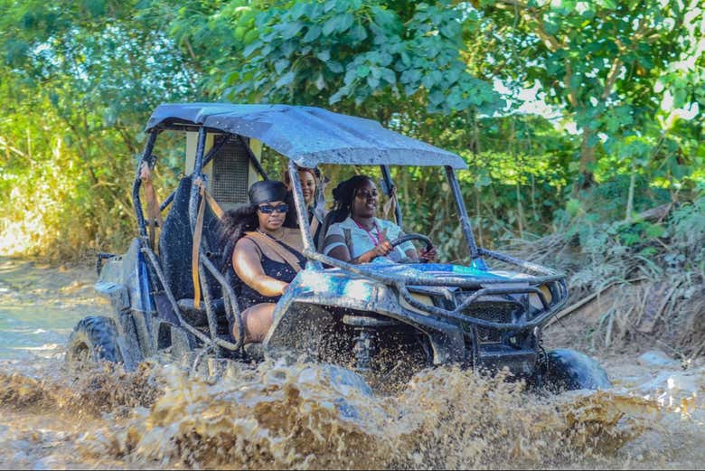 Drive along country roads