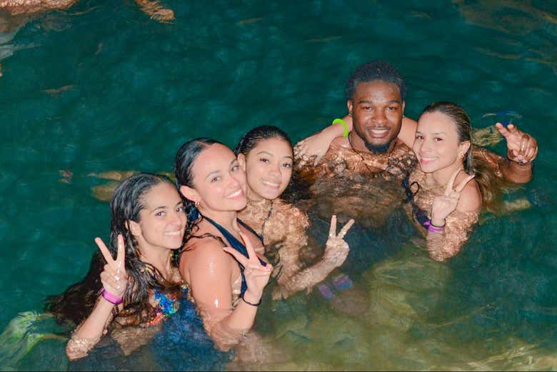 Take a dip in the cenote