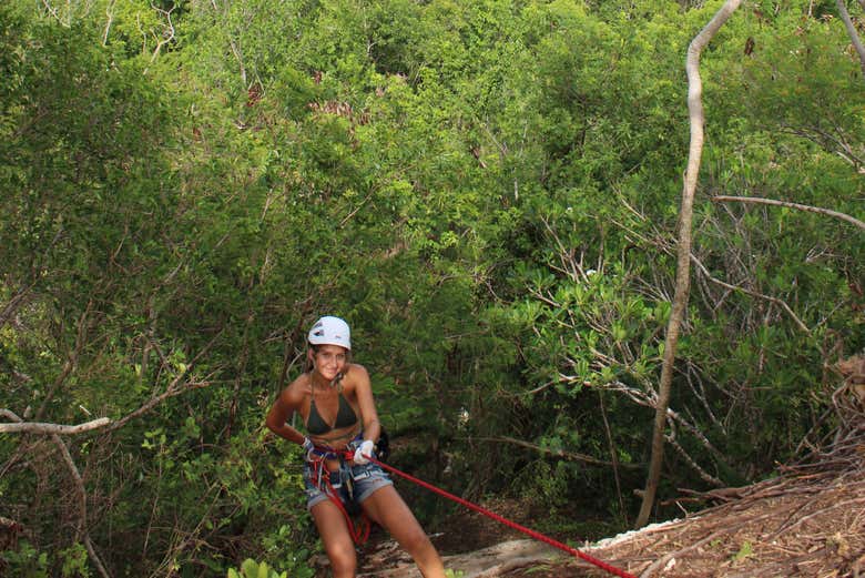 Rappel your way to adventure in Punta Cana