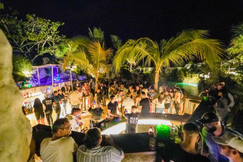 Fiesta en la discoteca Maroca Club de Punta Cana