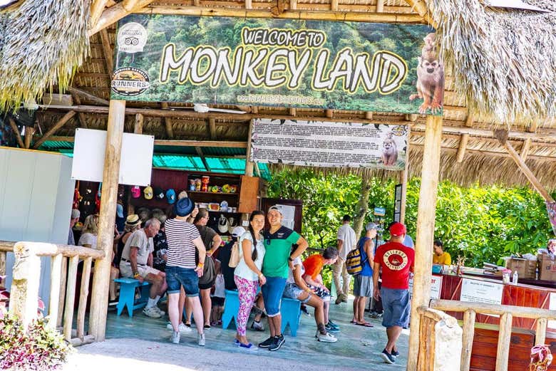 The entrance to Monkeyland