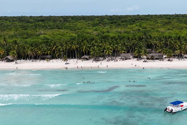 Nuestra amada Saona en Zona Privada!