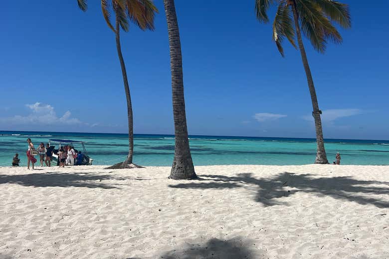 Llegando a las islas