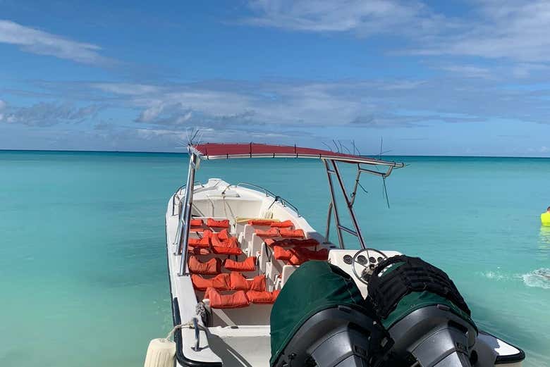 Una delle imbarcazioni su cui navigheremo