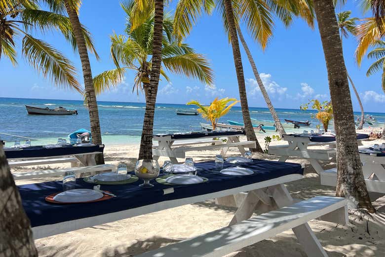 Almorzaréis con estas vistas