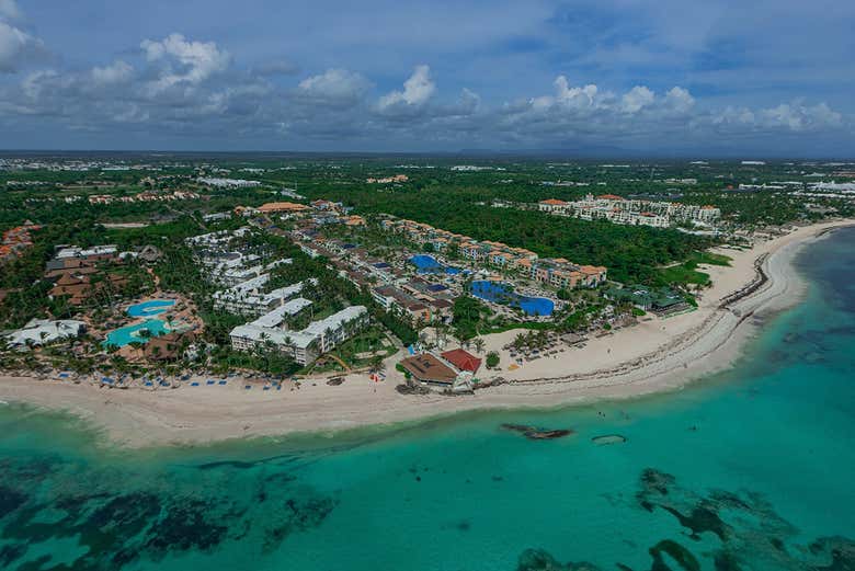 Panorámica de la costa