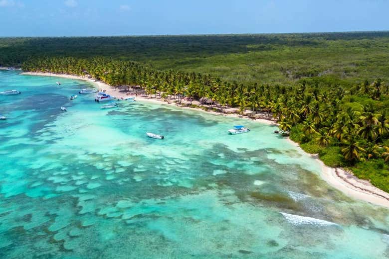 Paisagens da Ilha Saona