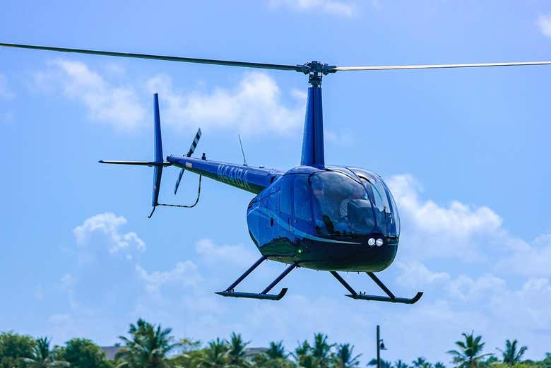 Paseo en helicóptero por Punta Cana