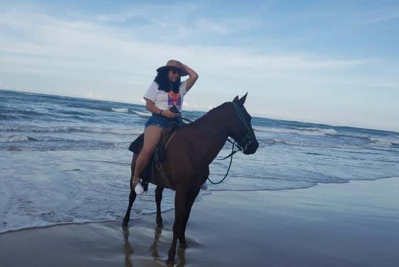 Disfrutando del tour