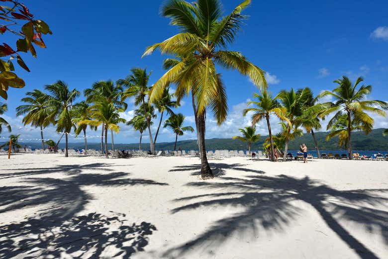 Cayo Levantado beach