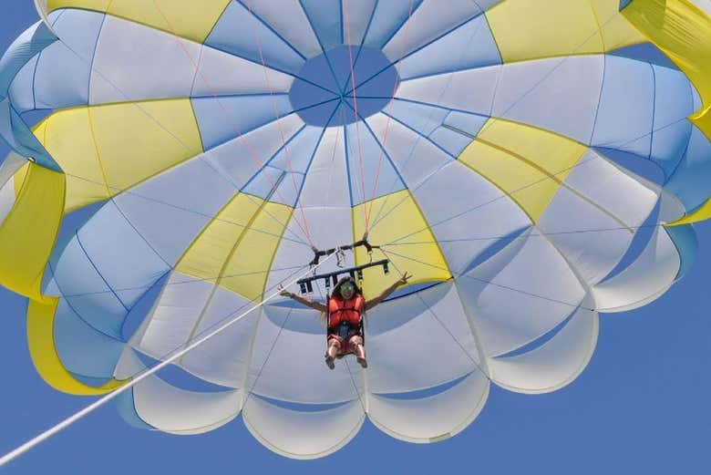 Volando sobre Punta Cana